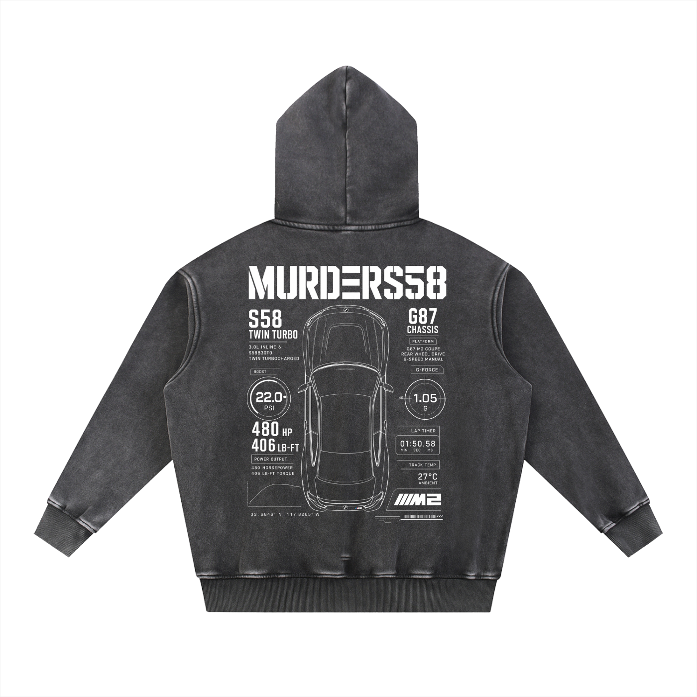 Murders Technical Spec Hoodie